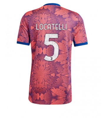 Juventus Manuel Locatelli #5 Tredjedrakt Kvinner 2022-23 Kortermet